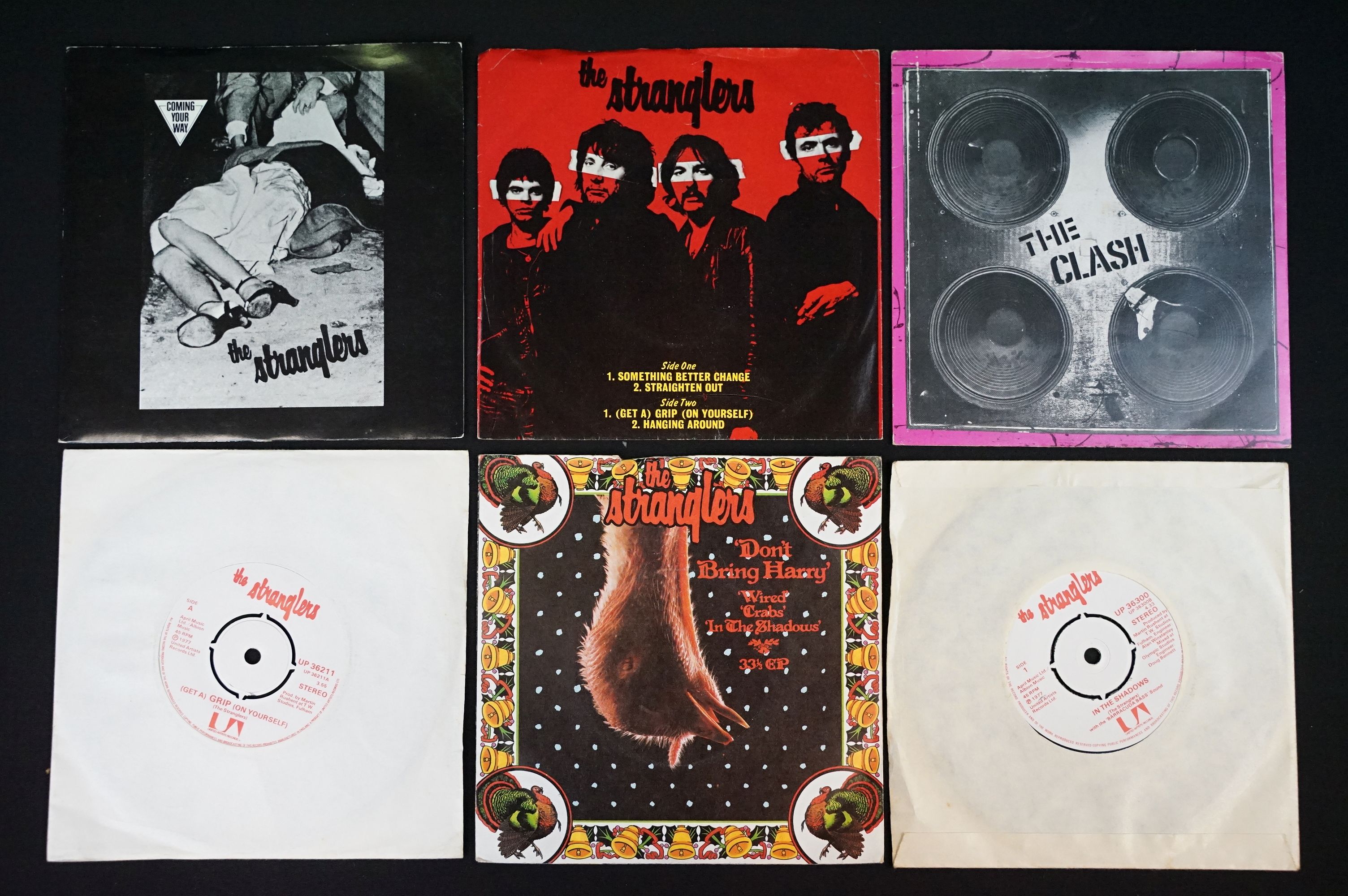 Vinyl - Over 40 Punk & New Wave 7" singles to include The Stranglers x 18 (inc coloured and - Image 2 of 5