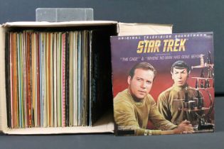 Vinyl - Over 75 Soundtrack and TV related albums to include: Star Trek, Hawaii Five-0, Peter