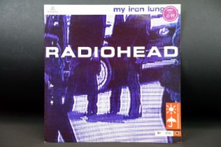 Vinyl - Radiohead – My Iron Lung E.P., original UK 1994, limited edition numbered (1789) 12” single,