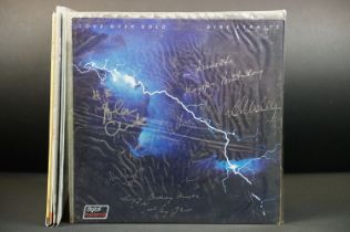 Vinyl / Autographs - 5 Dire Straits and related albums, signed by 4 or more members of Dire Straits,