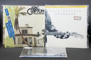 Vinyl - 3 albums by Eric Clapton to include: Slowhand (Original US 1980, Original Master Recording