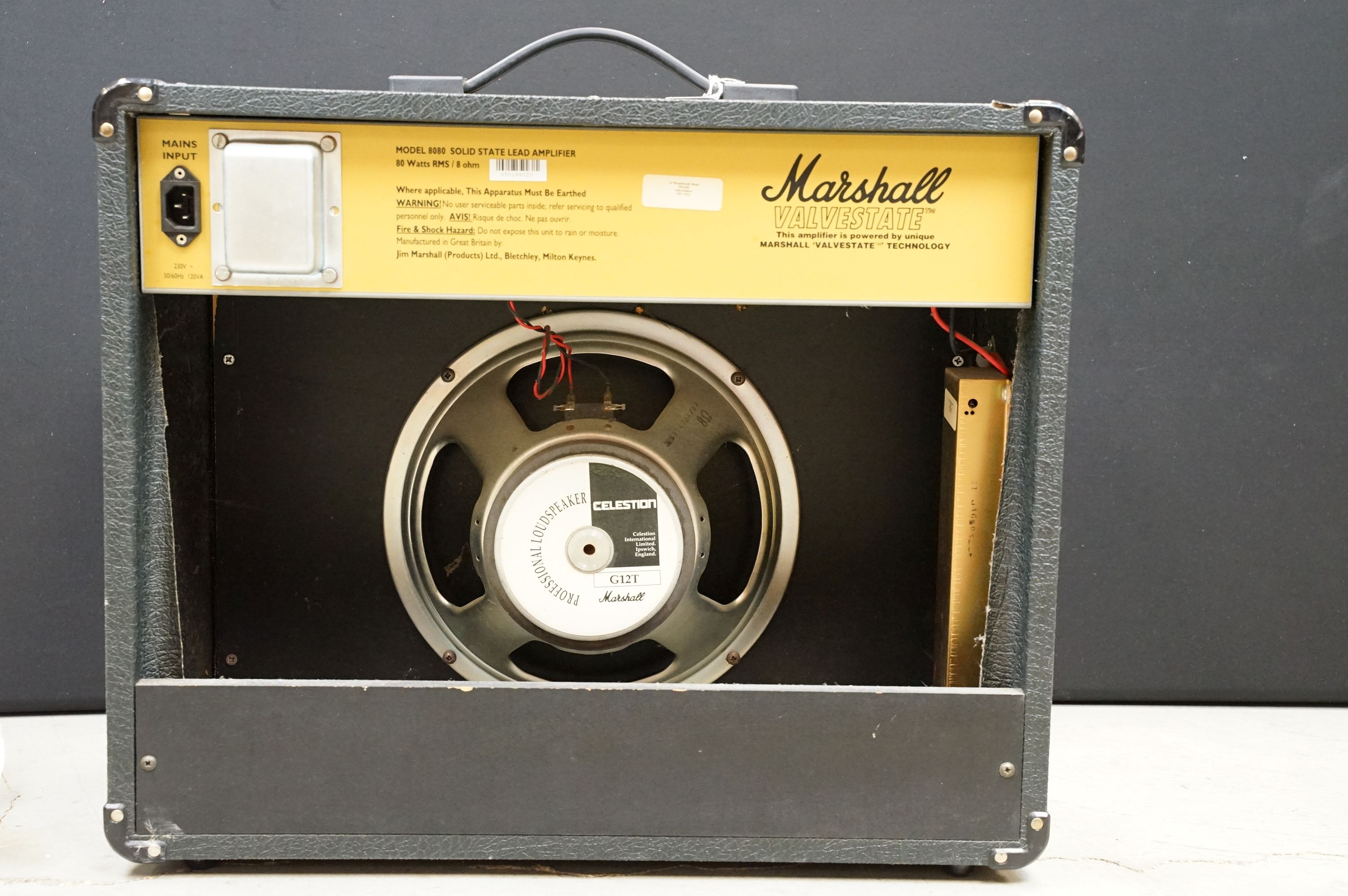 Marshall Valvestate 8080 combo guitar amplifier - Image 6 of 10