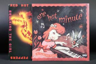 Vinyl - one album and one 12” by The Red Hot Chili Peppers to include: One Hot Minute (original UK /