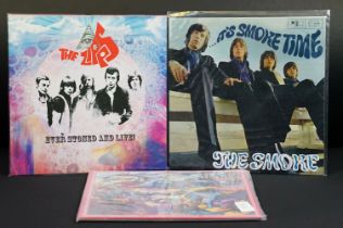 Vinyl - 3 limited edition re-issue albums to include: The Smoke – ...It's Smoke Time (UK 2012,