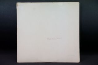Vinyl - The Beatles White Album PMC 7067/8. No. 0355230, mono top opener, MFD UK credit to labels,