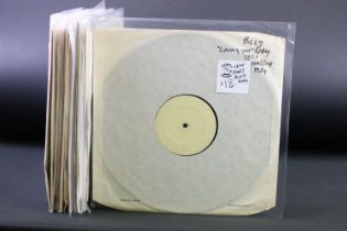 Vinyl - 24 mainly album White Labels / Test Pressings to include Billy Fury, Everly Brothers, Gene