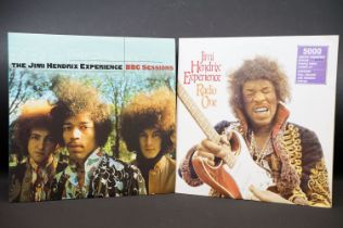 Vinyl - 2 limited edition albums by The Jimi Hendrix Experience to include: Radio One (UK 1989