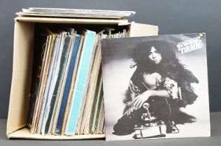 Vinyl - Approx 60 LPs, 3 box sets and 20 12" to include Bob Dylan, T-Rex (Tanx with poster), Lou