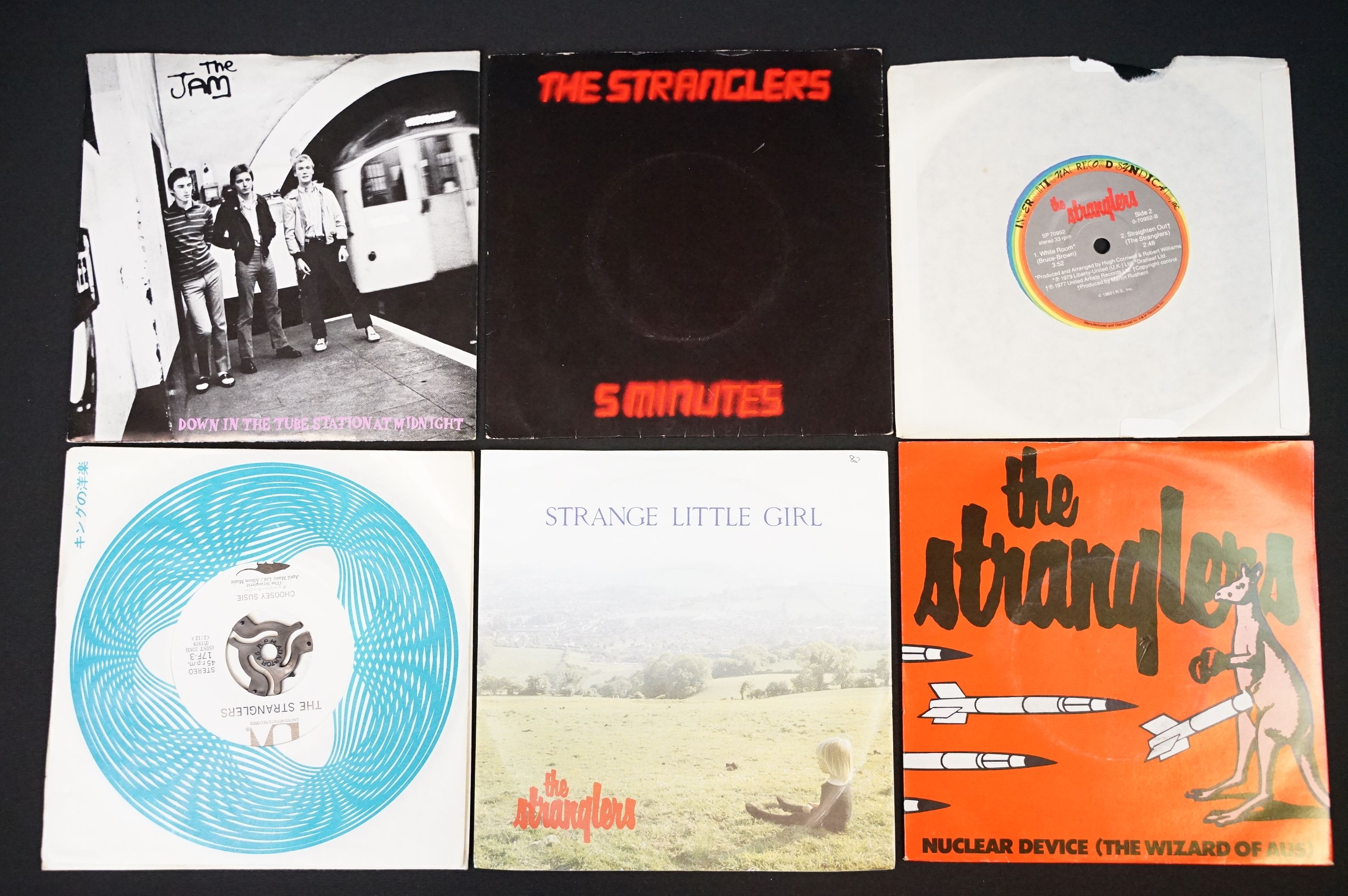 Vinyl - Over 40 Punk & New Wave 7" singles to include The Stranglers x 18 (inc coloured and - Image 4 of 5