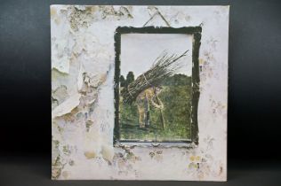 Vinyl - Led Zeppelin IV/ 4 symbols LP on Atlantic Records 2401012. Original UK 1971 plum labels,