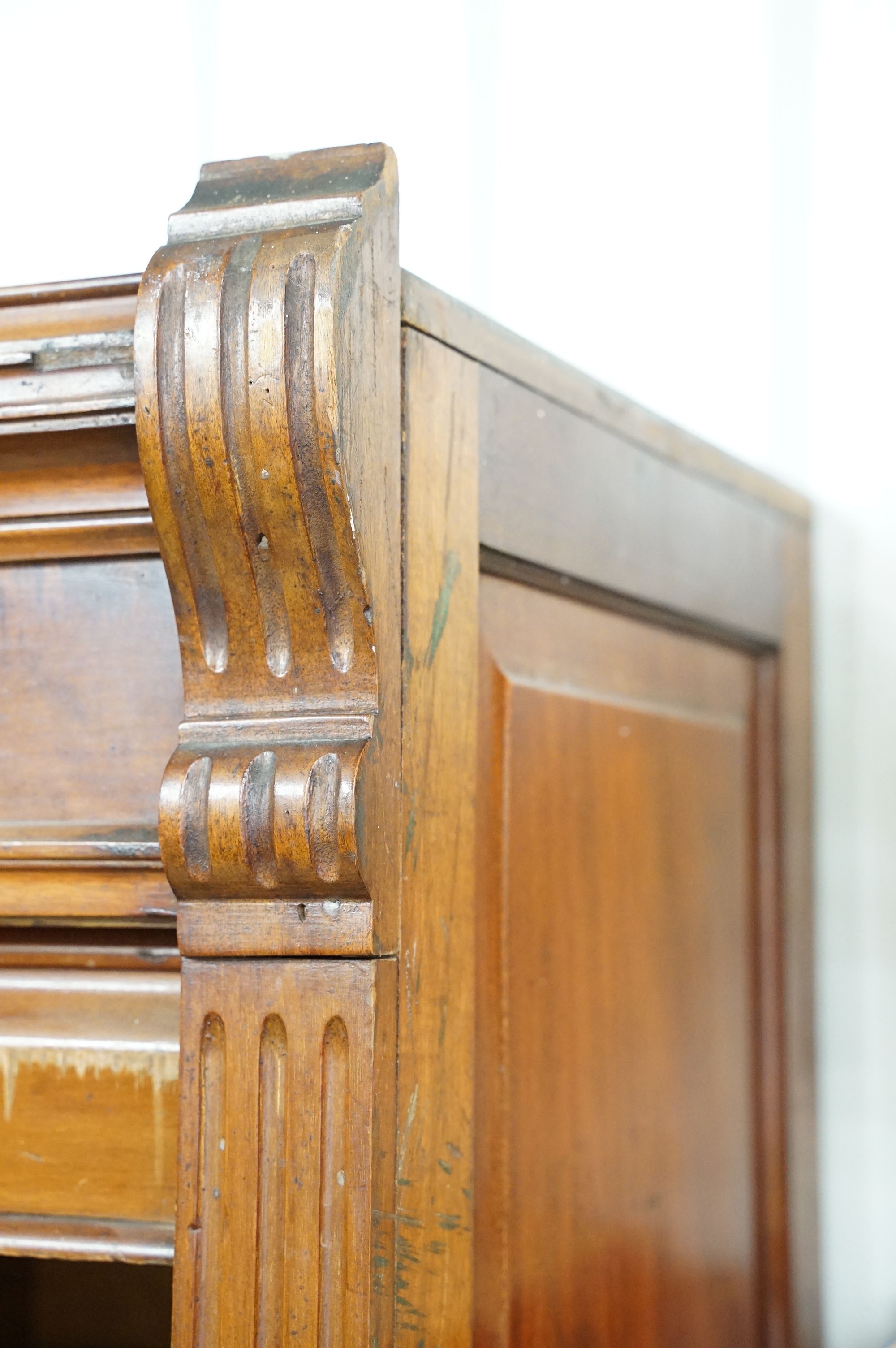 Early 20th century mahogany haberdashery cabinet, with an internal arrangement of forty seven oak - Image 11 of 13