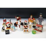 Collection of Robert Harrop resin figurines to include Dennis the Menace figurines, Desperate Dan,