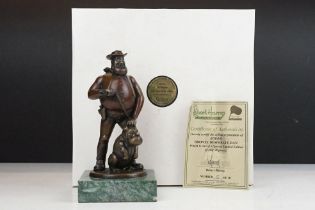 Robert Harrop ' The Beano Dandy Collection ' Bronze Desperate Dan, ltd edn no. 5/20, no. BDBR02,