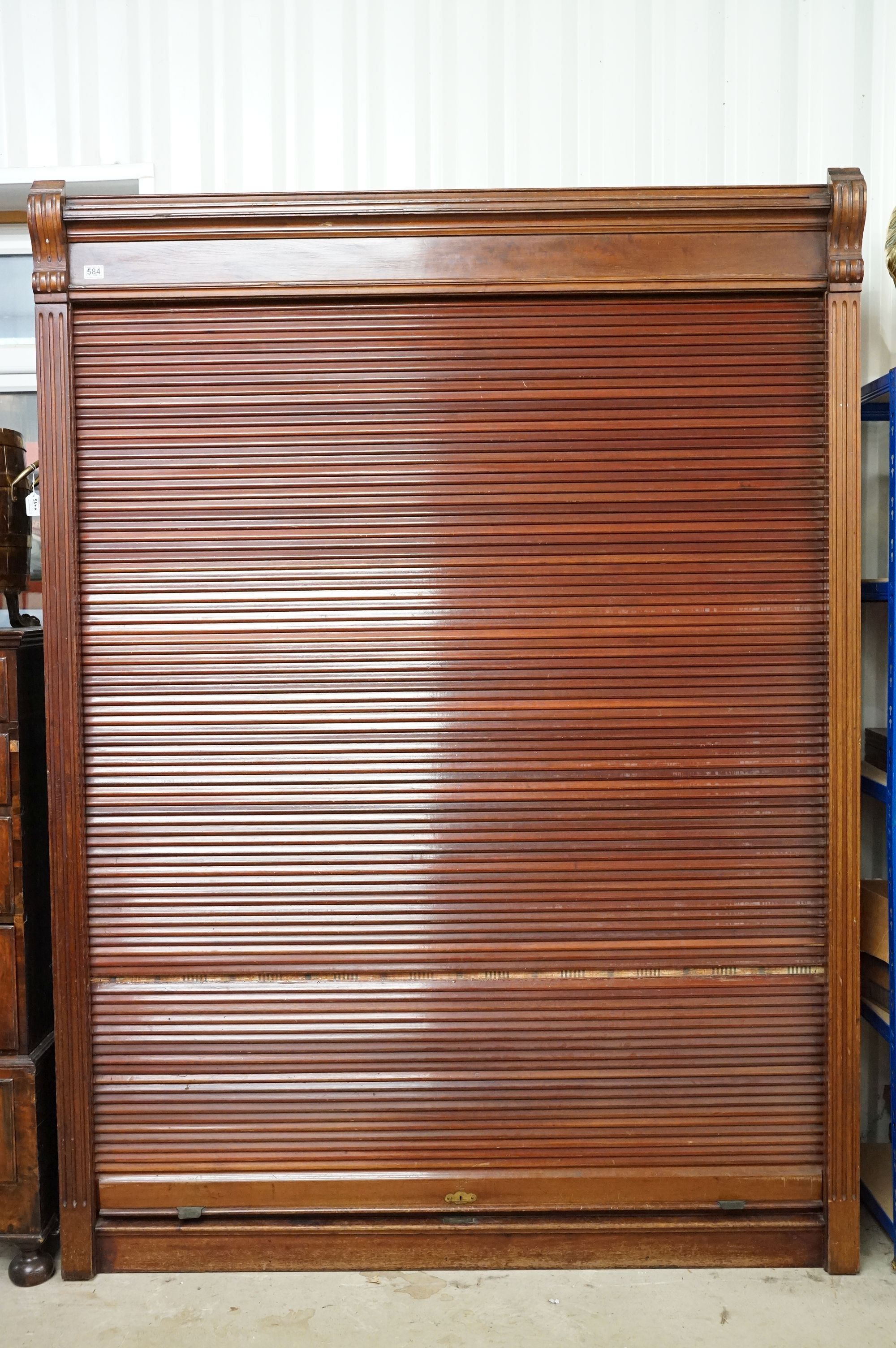 Early 20th century mahogany haberdashery cabinet, with an internal arrangement of forty seven oak - Image 2 of 13