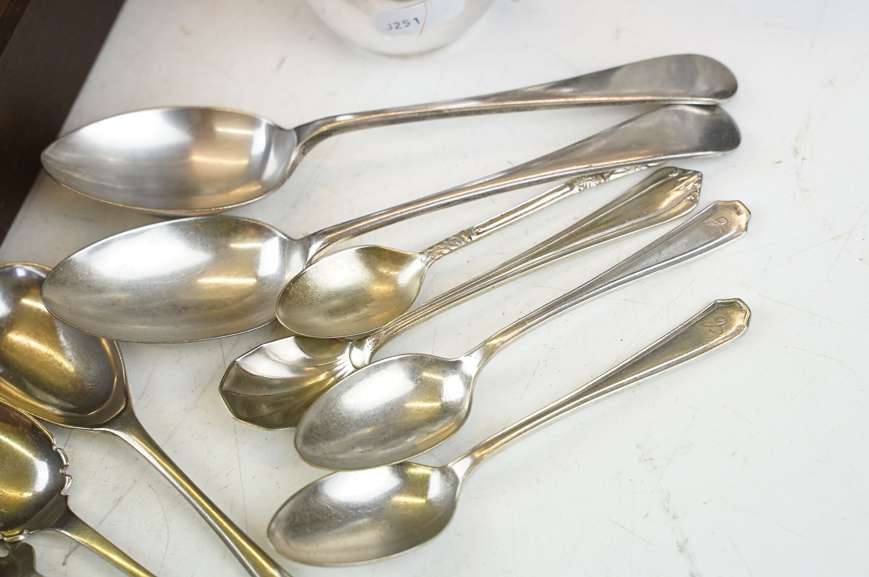 A canteen of silver plated cutlery within original packaging, together with a quantity of mixed... - Image 9 of 12