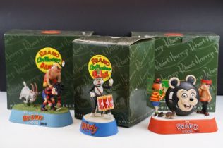 Three boxed Robert Harrop 'The Beano Dandy Collection' limited edition first edition models to