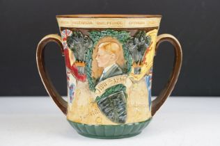 Royal Doulton Edward VIII limited edition Coronation commemorative loving cup, numbered 175/2000