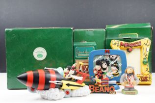 Group of Robert Harrop 'The Beano Dandy Collection', four pieces, to include BDLE2000