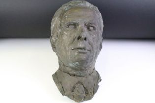 Cast resin sculpture in the form of Sven-Goran Eriksson, purportedly by a local Bath artist.