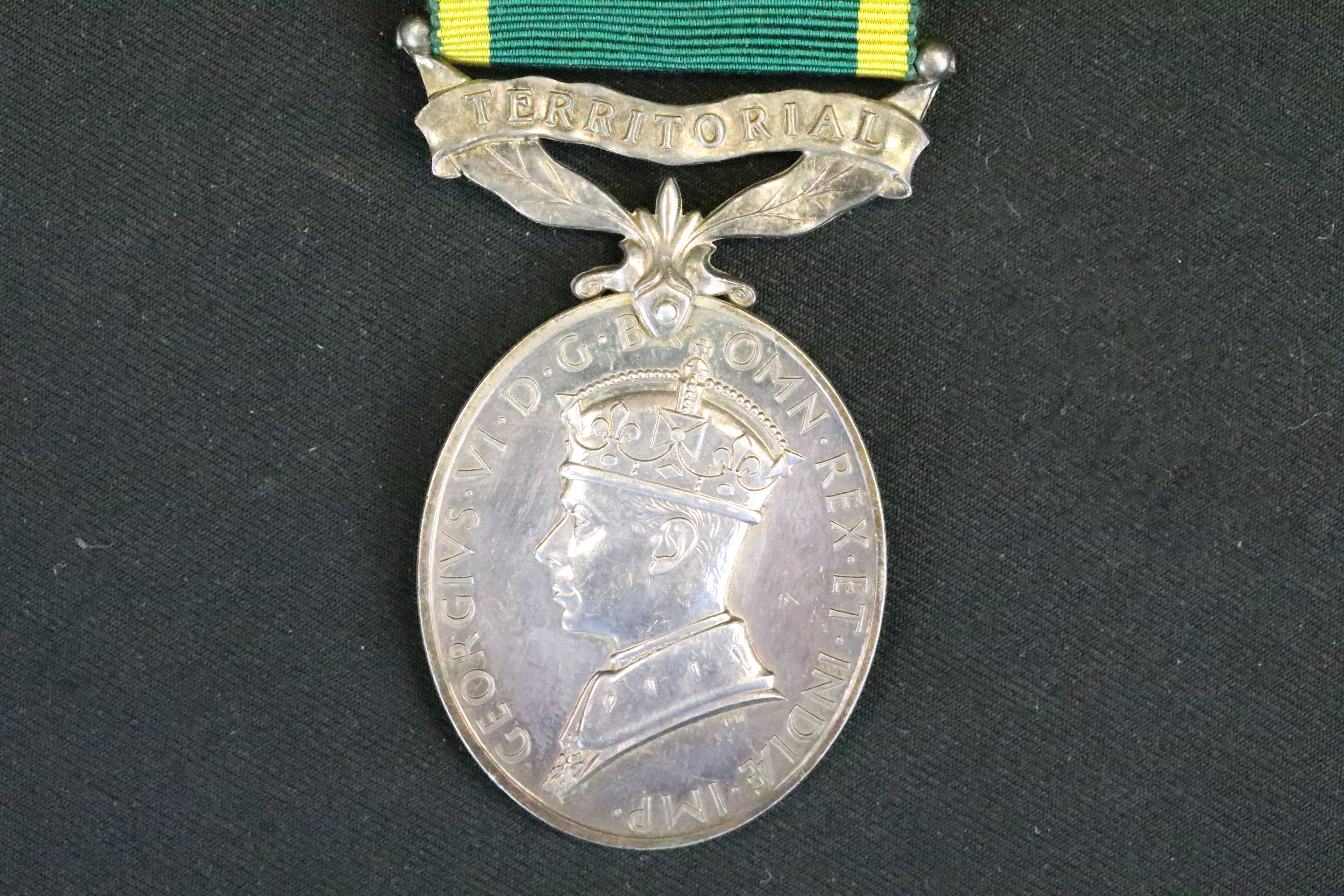 A British Full Size King George VI Territorial Medal, Correctly Named And Issued To 913792 SJT. H.