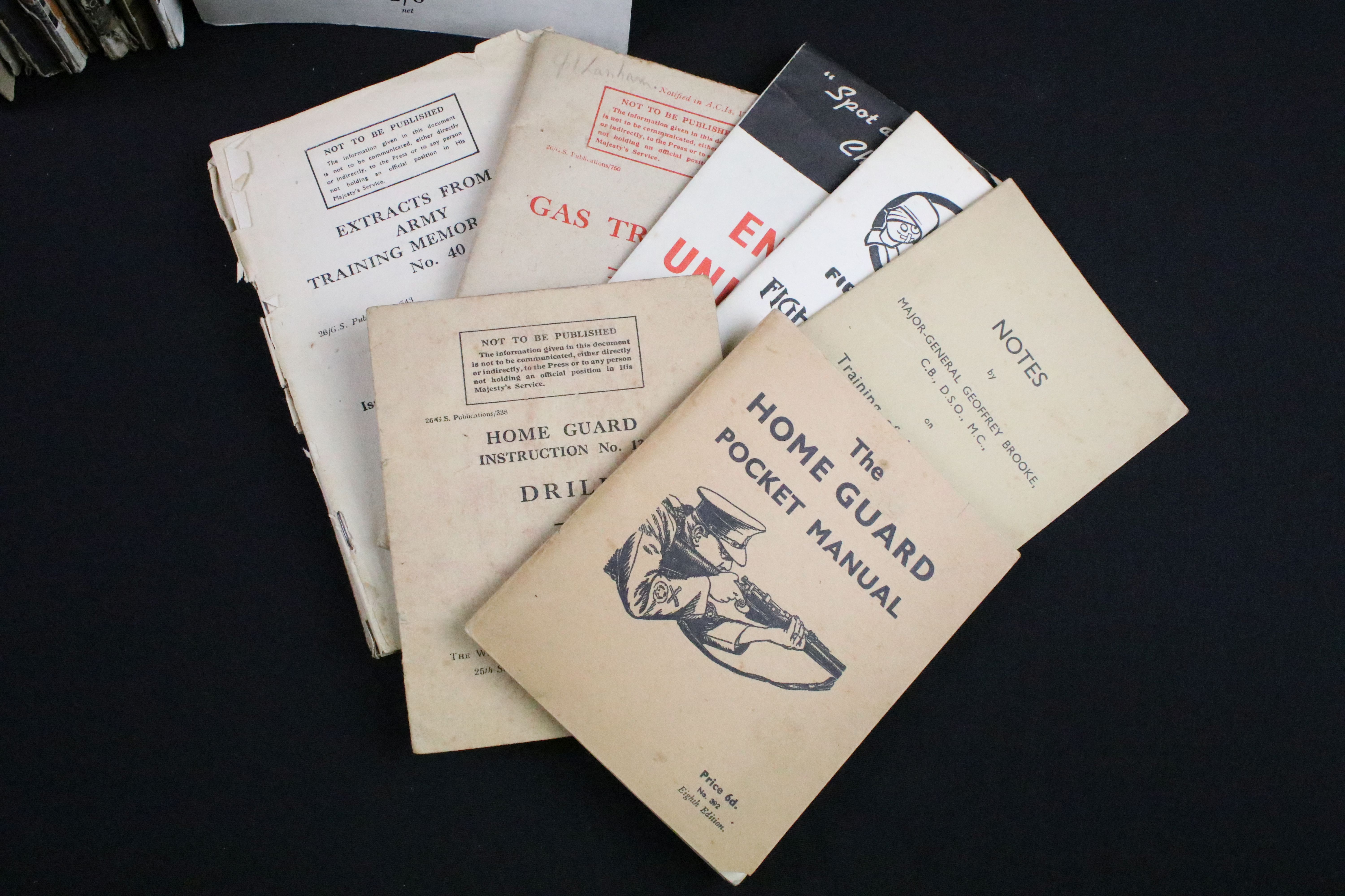 A collection of British World War Two propaganda booklets together with a selection of British War - Image 2 of 5