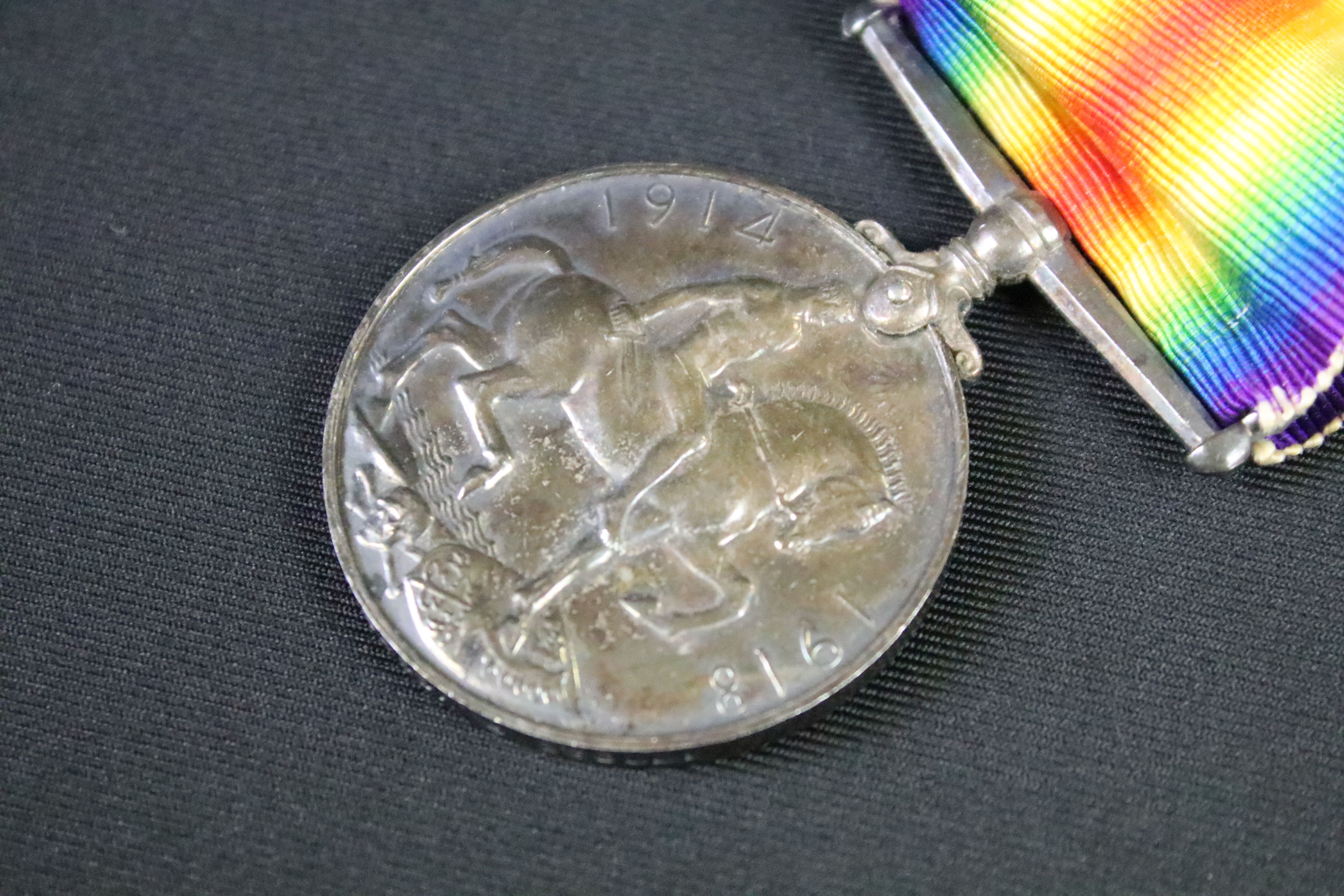 First World War full size British Service medals to include war medal and victory medal issued to - Image 7 of 12