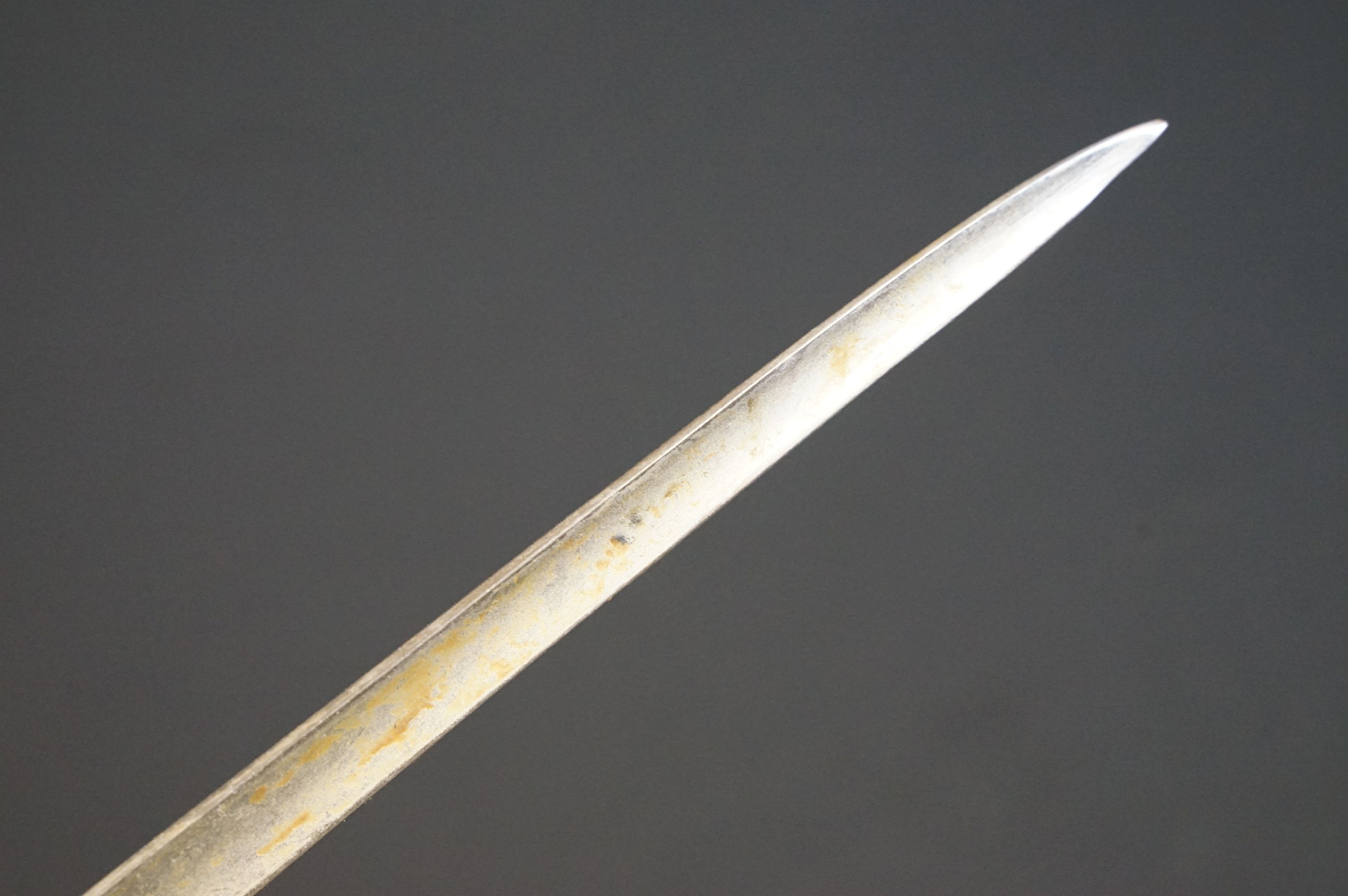 An antique socket mount bayonet, good clear markings to the blade. - Image 7 of 9