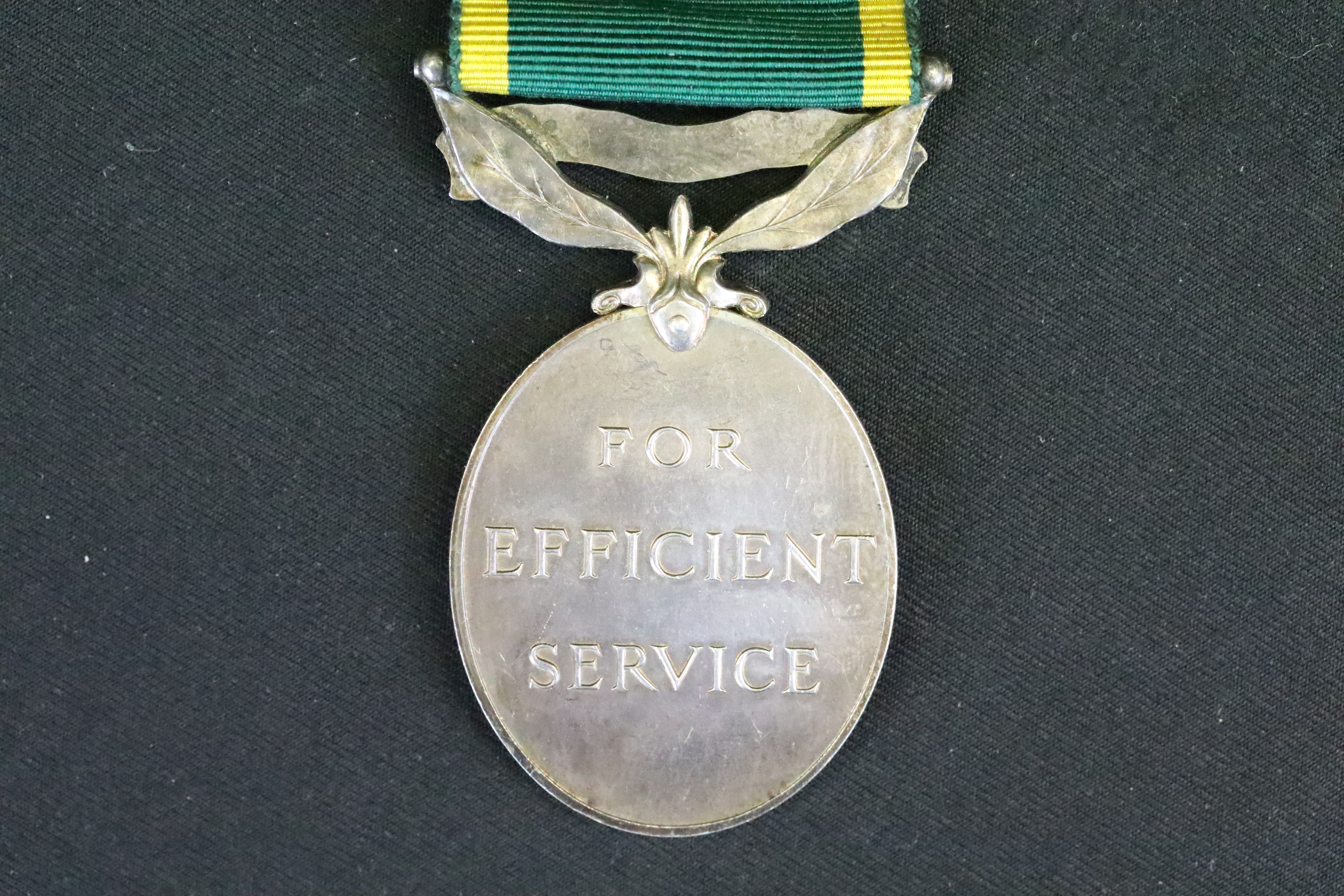 A British Full Size King George VI Territorial Medal, Correctly Named And Issued To 913792 SJT. H. - Image 3 of 4