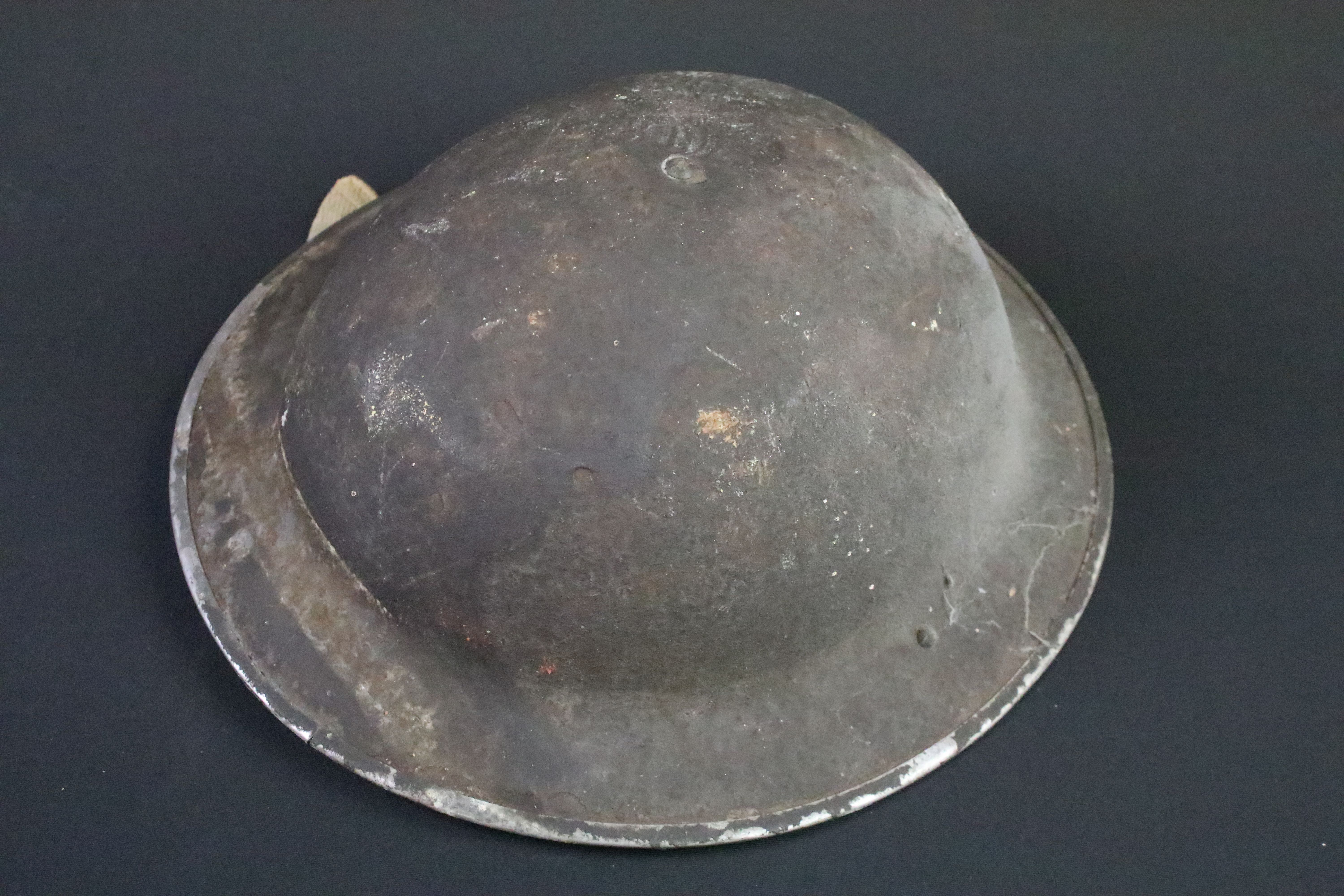 Two British military helmets to include a Brodie example - Image 2 of 7