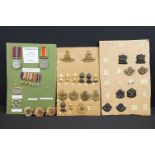 A full size British World War Two medal pair to include the 1939-45 British War Medal and the