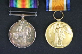 A British World War One Full Size Medal Pair To Include The 1914-1918 British War Medal And The