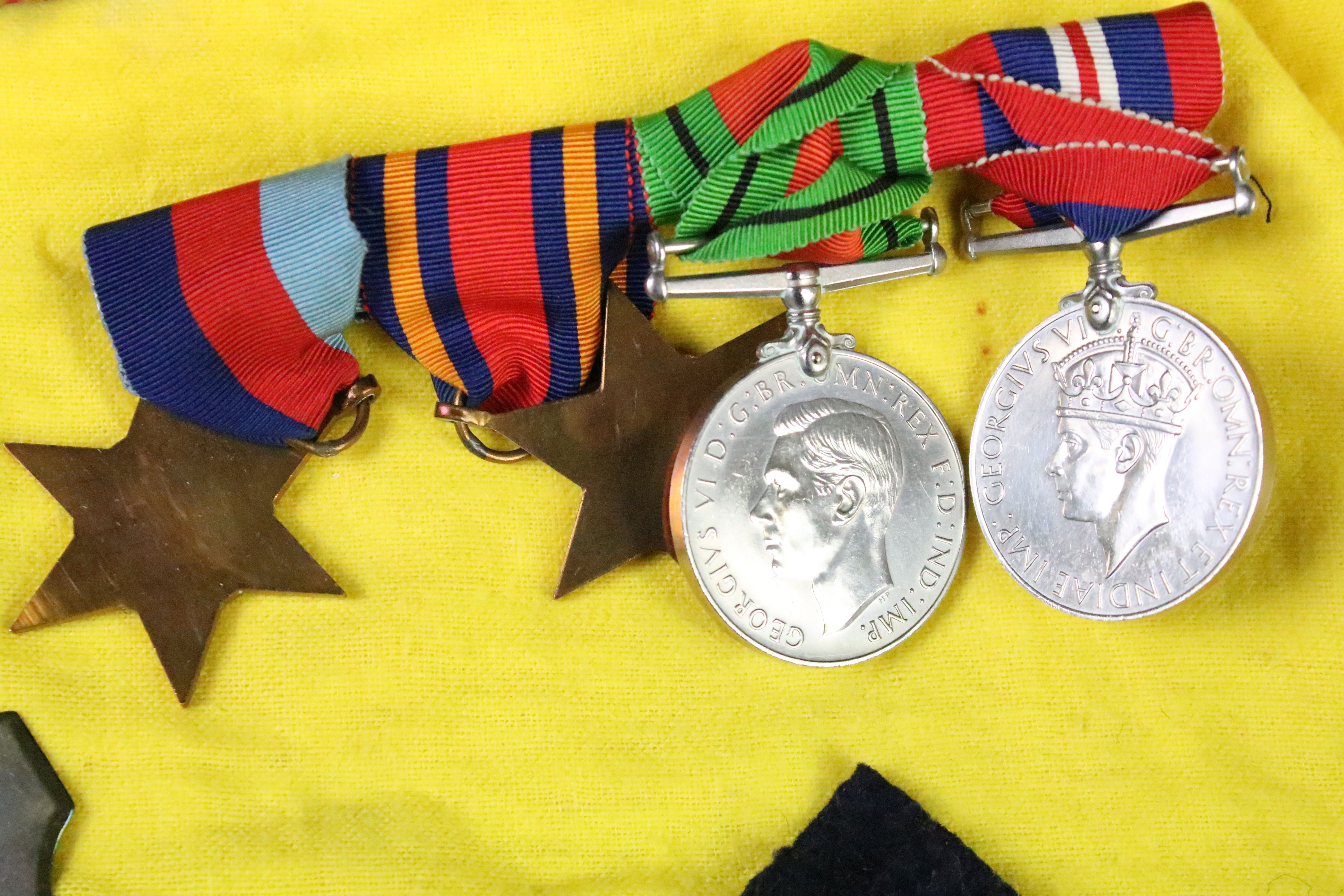 Group of Second World War medals to include the war medal, defence medal, 1939-1945 star and the - Image 8 of 8