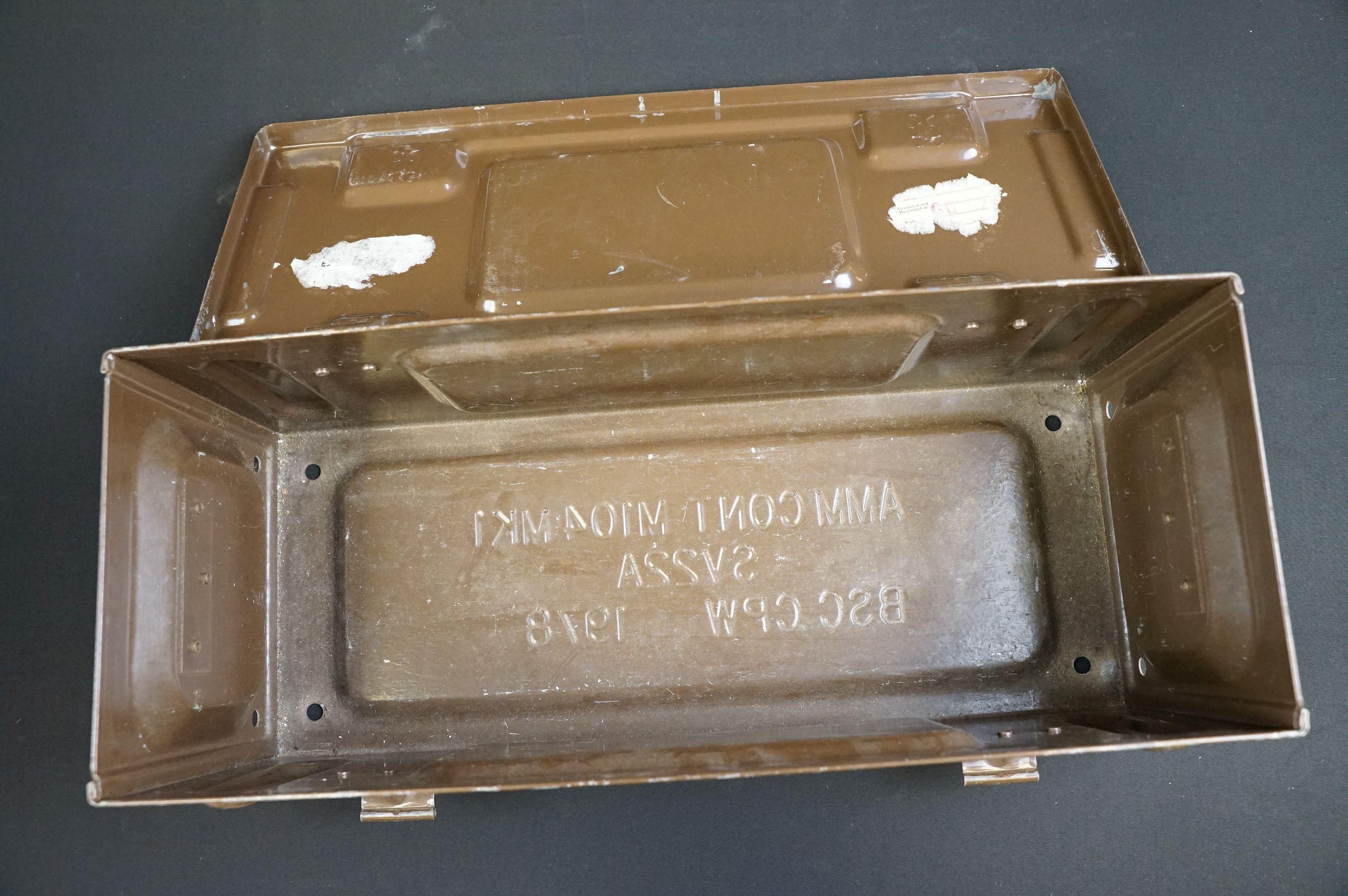 A British Hand Grenade ammunition box. - Image 4 of 5