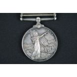 A British full size Queen Victoria South Africa Medal (Boar War) with four clasps to include the