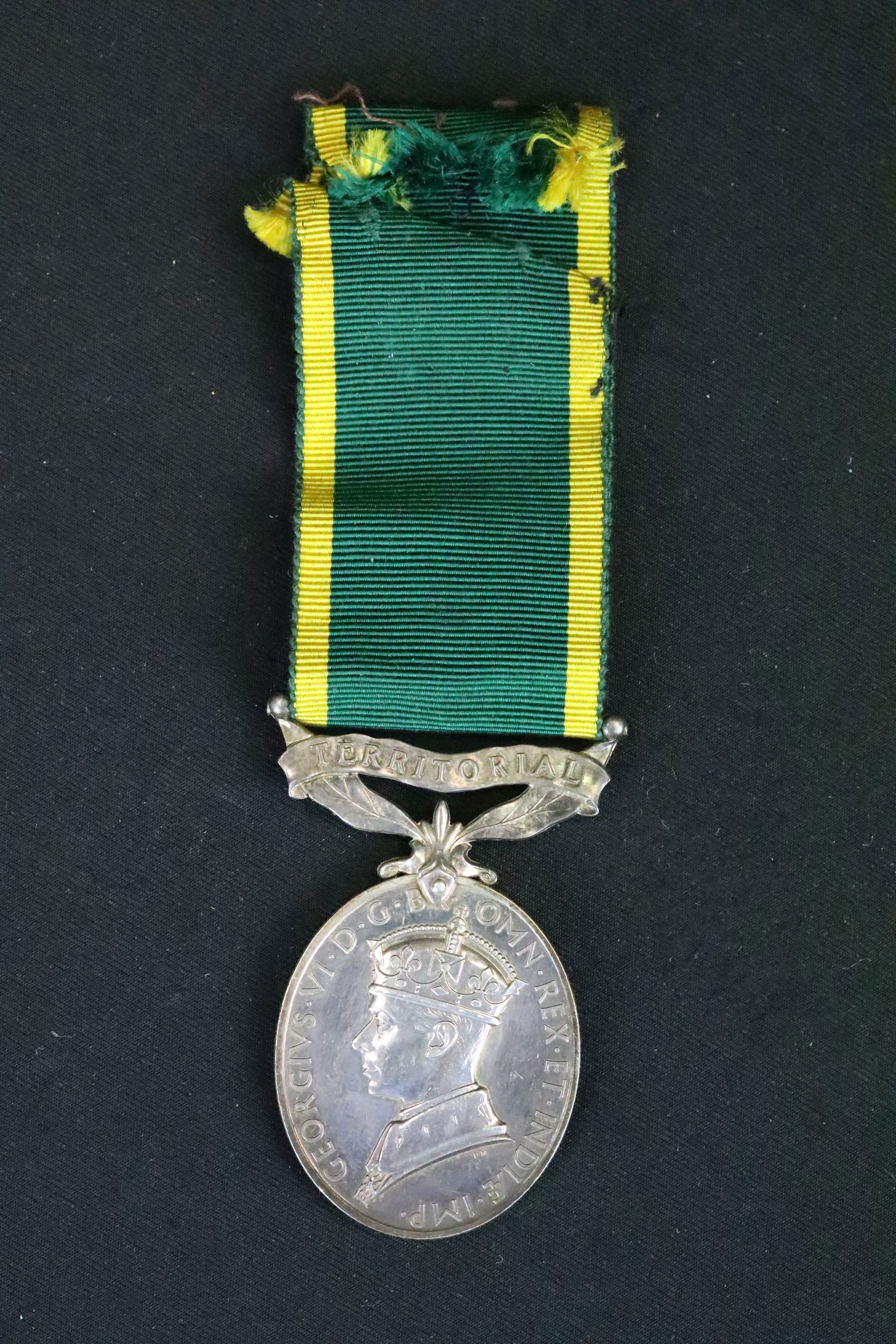 A British Full Size King George VI Territorial Medal, Correctly Named And Issued To 913792 SJT. H. - Image 2 of 4