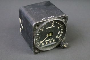 A British military issued RAF / Air Ministry aircraft fuel display gauge.