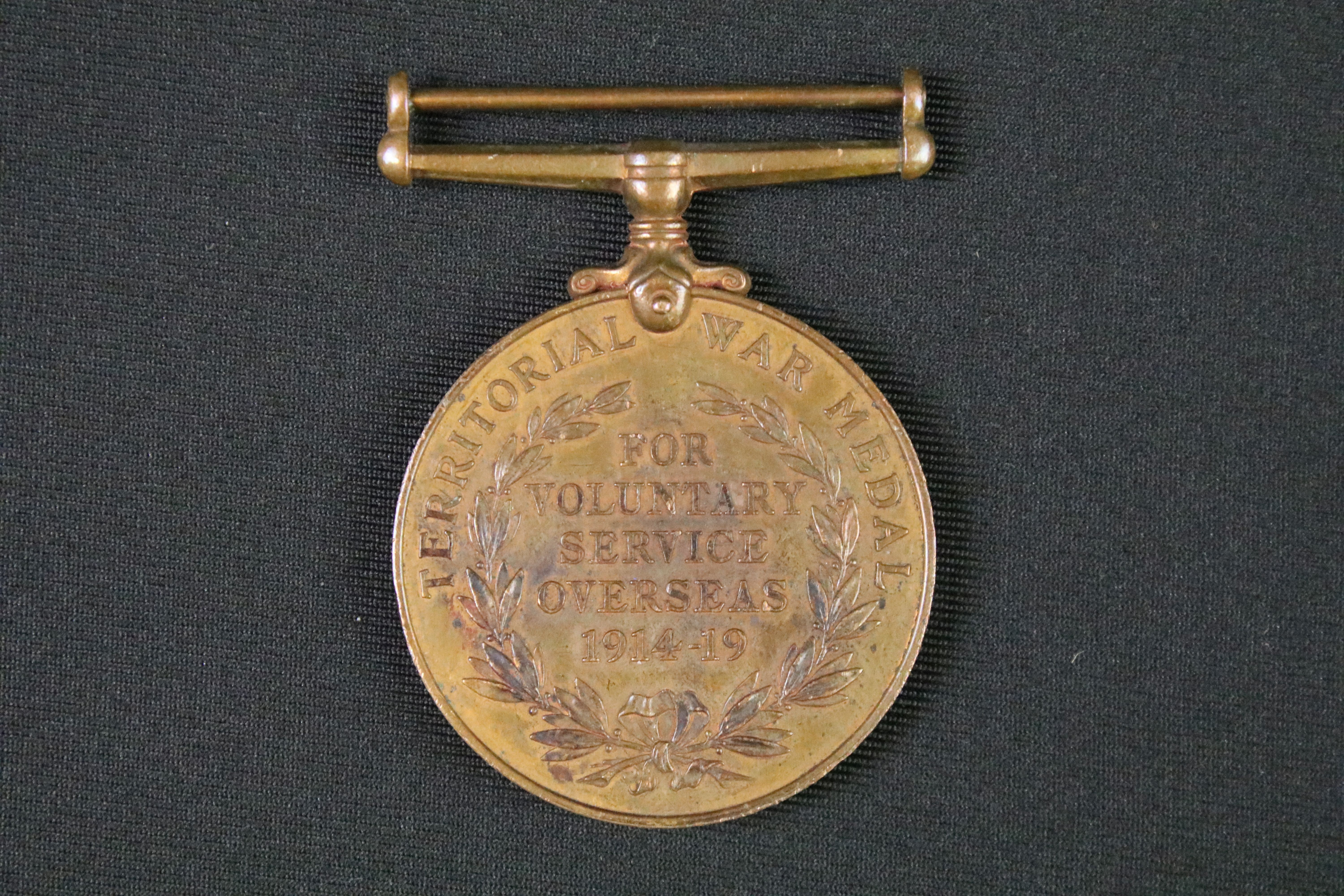 A British full size World War One medal group of three to include the Victory Medal, the 1914-1918 - Image 10 of 11