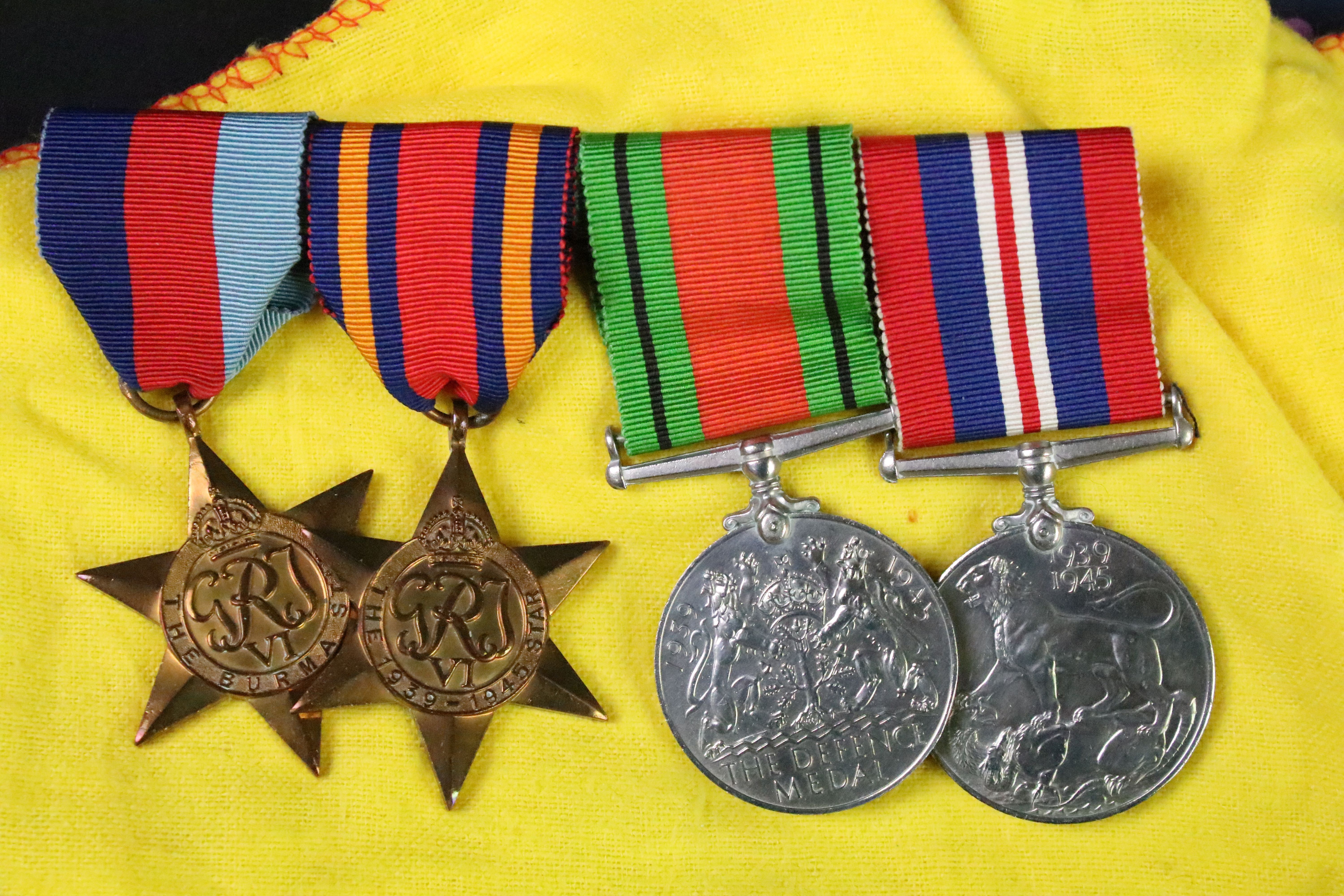 Group of Second World War medals to include the war medal, defence medal, 1939-1945 star and the - Image 7 of 8