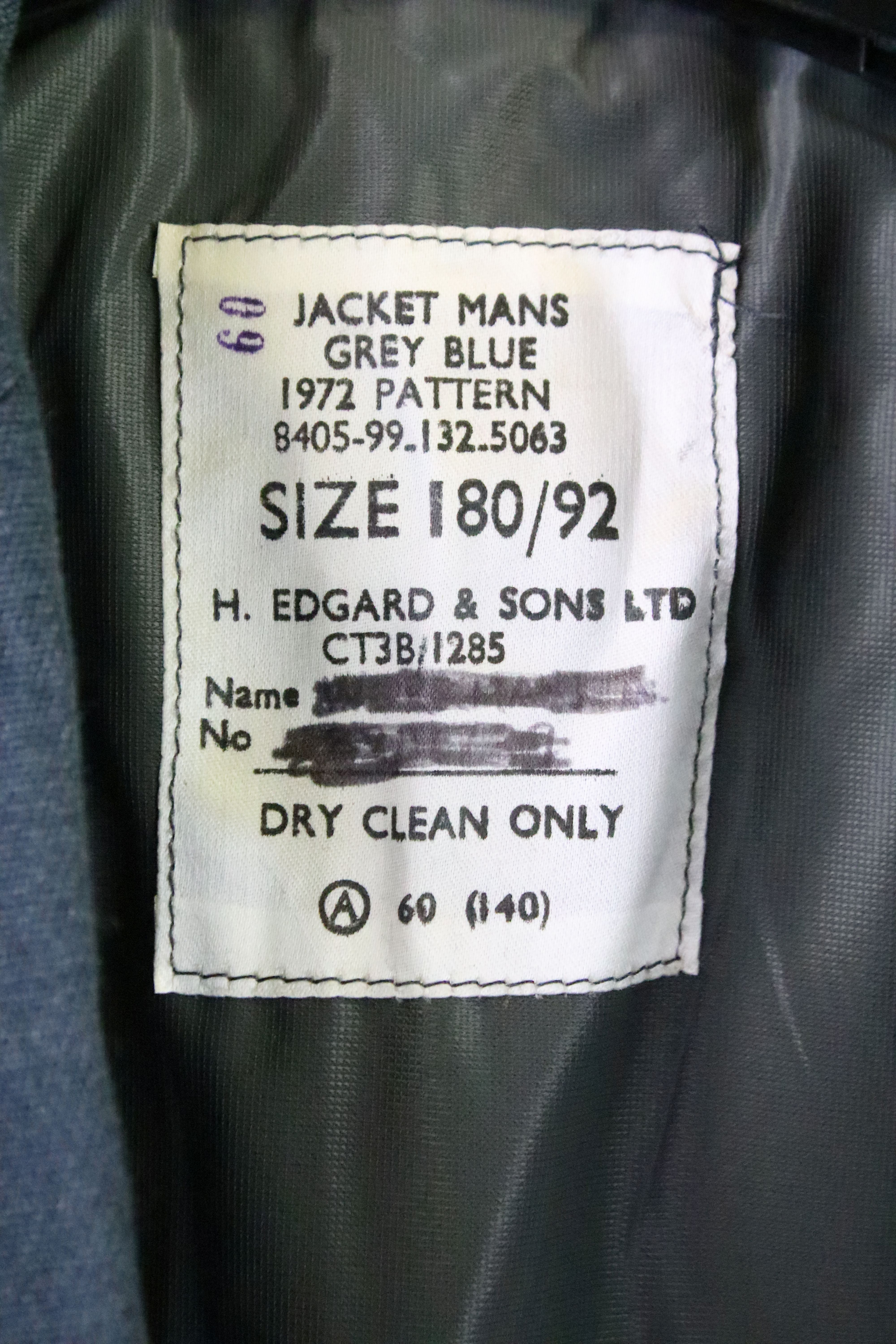 A British Royal Air Force / RAF 1972 pattern jacket. - Image 5 of 7