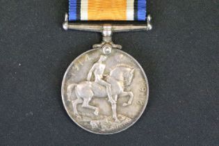 A British Full Size World War One 1914-1918 British War Medal, Correctly Named And Issued To