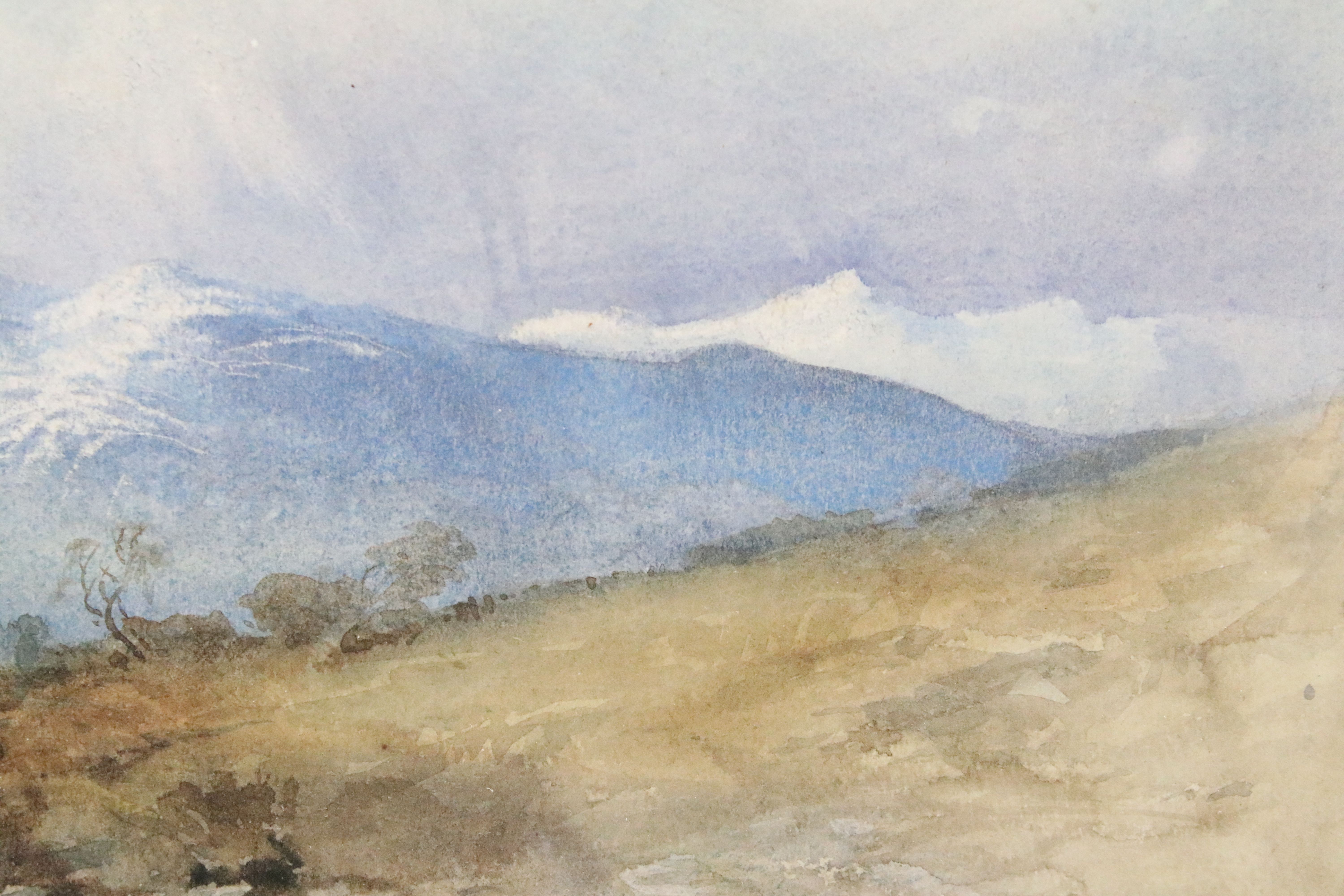 Henry Andrew Harper (1833-1900) Scottish Highlands landscape scene, watercolour, signed lower right, - Image 4 of 6