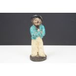 19th century Jacques of London Cast Iron Doorstop in the form of a Jack Tar Sailor, circa 1850’s,