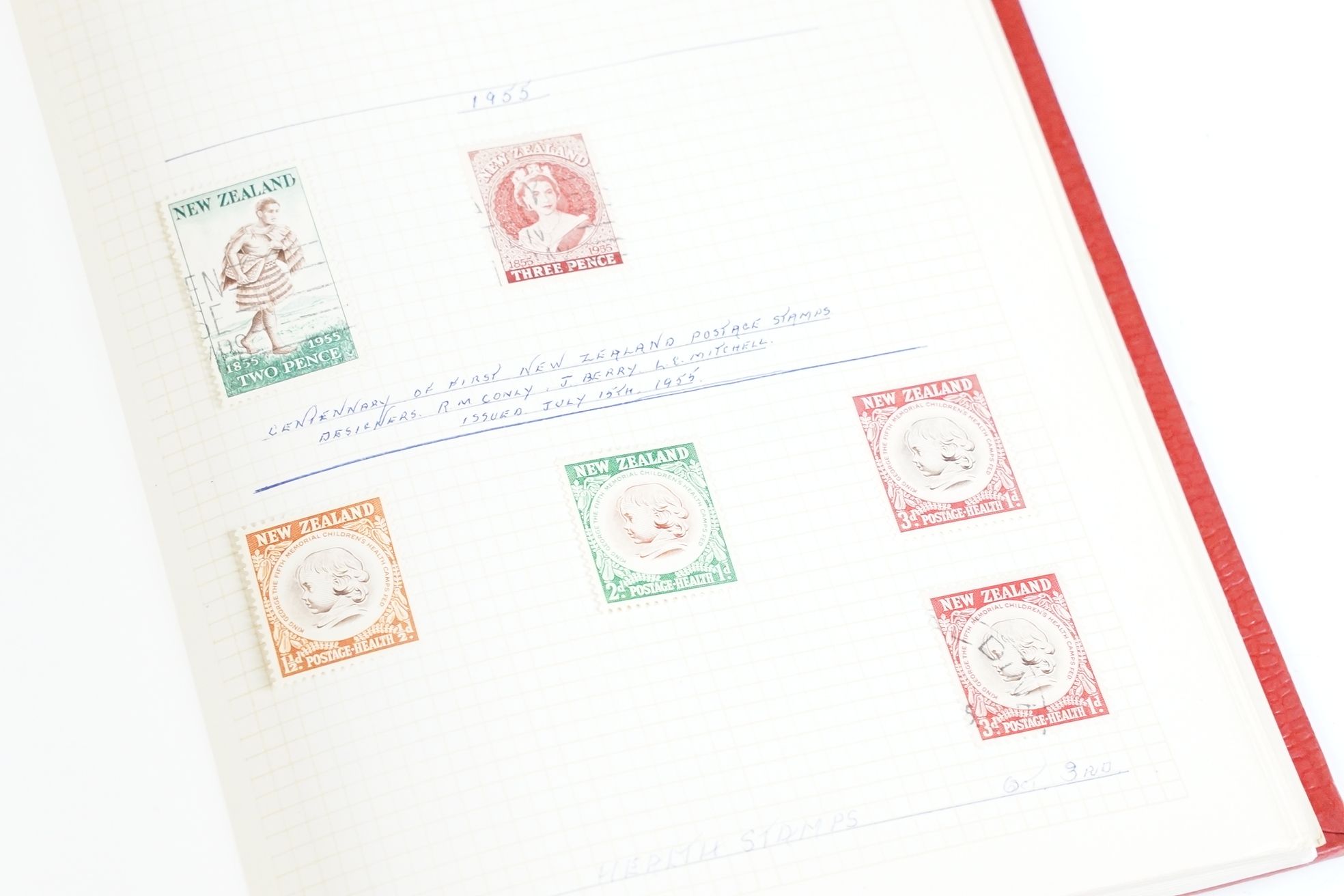 A collection of mainly commonwealth stamps contained within three albums to include Victorian - Image 2 of 14