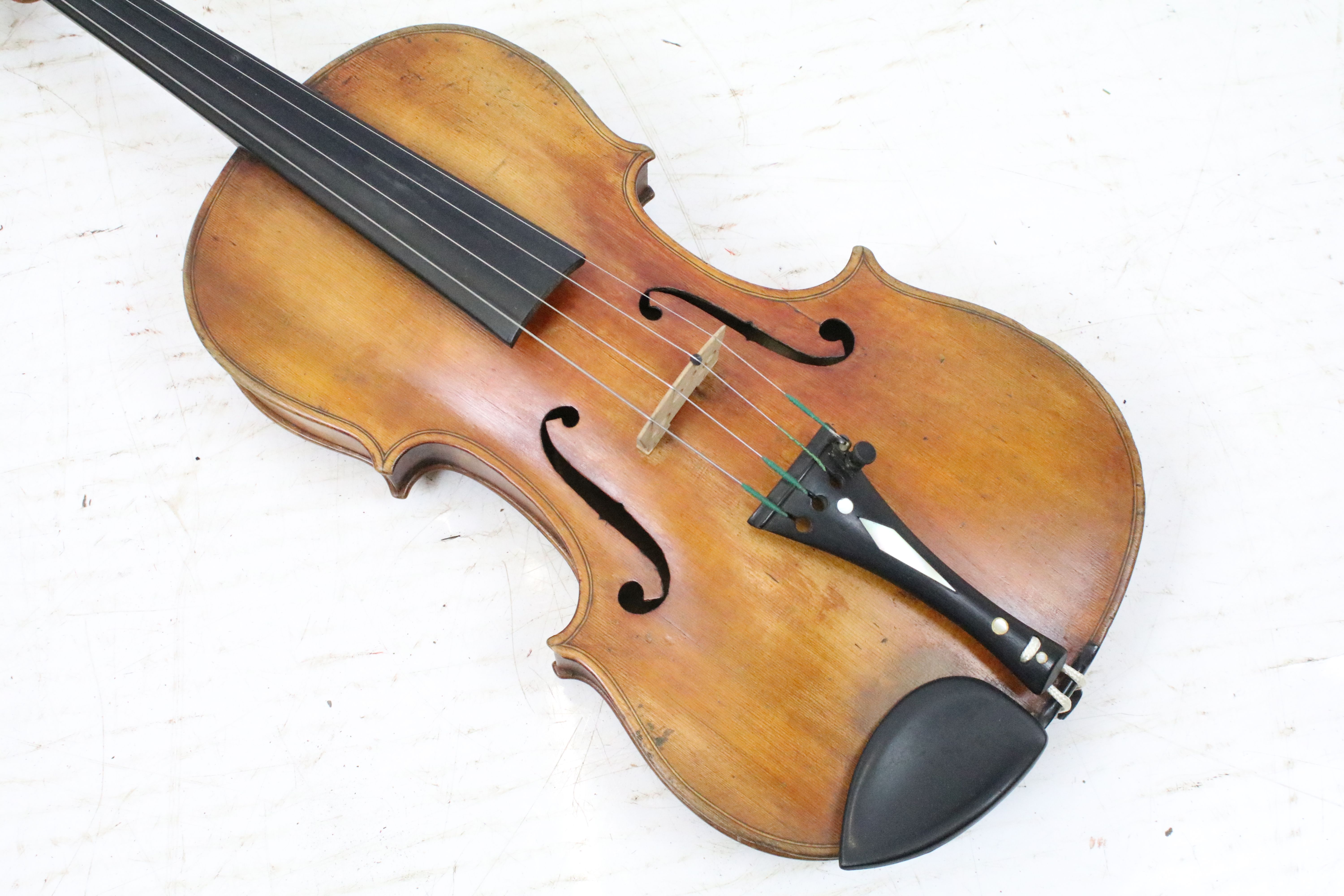 Cased violin, complete with bow and case - Image 4 of 7