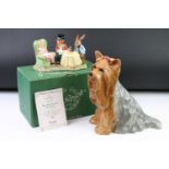 Royal Doulton Beswick ware ' The Mad Hatter's Tea Party ' figurine group in original box with