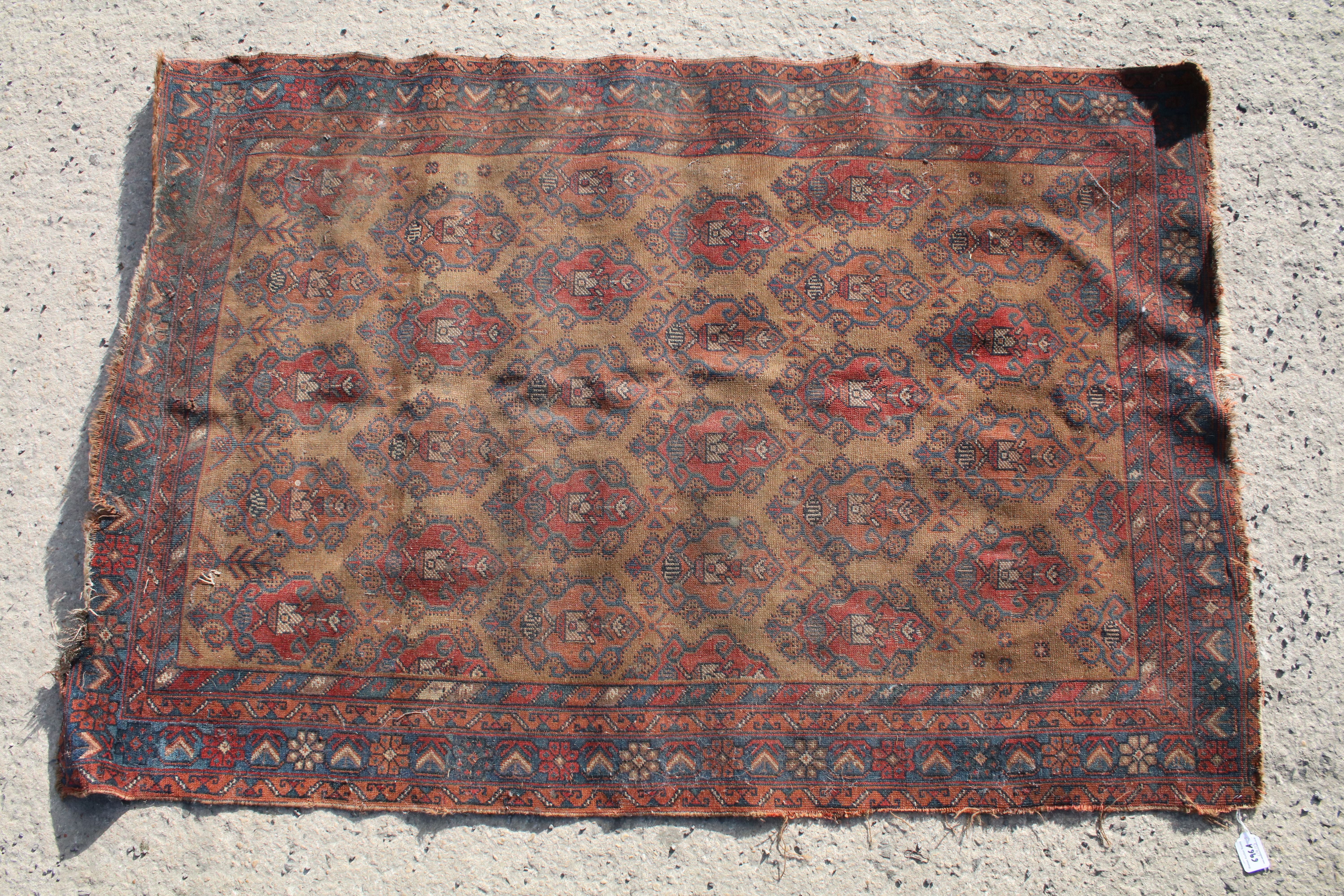 Hand knotted woollen Chobi Kilim runner rug, 245cm x 81cm