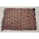 Hand knotted woollen Chobi Kilim runner rug, 245cm x 81cm