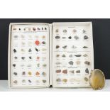 Presentation box of approx 76 Specimen Gems including semi-precious stones, minerals, ores and