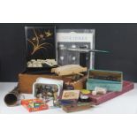 Collection of mixed toys, games & collectibles to include antique examples, featuring a quantity