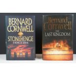 Books - Two Bernard Cornwell signed first edition hardback books to include 'The Last Kingdom'